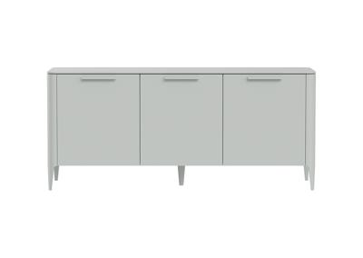 Тумба Ellipsefurniture Тумба Type 3 двери ширина 160 см (светло-серый) арт. TY010302210101