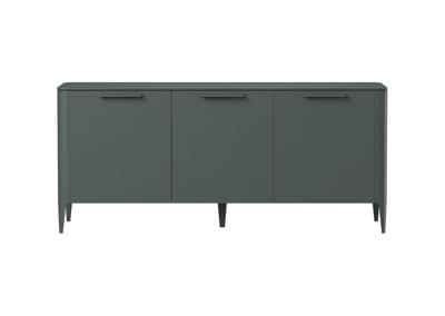 Тумба Ellipsefurniture Тумба Type oak 3 двери ширина 160 см (темно-серый) арт. TY010207200101