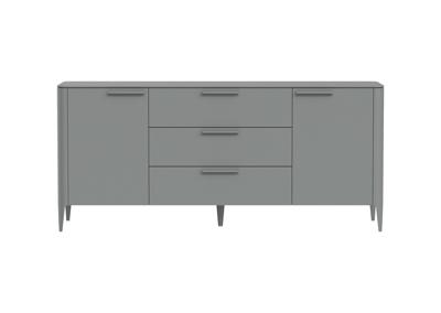 Тумба Ellipsefurniture Тумба Type 2 двери 3 ящика (серый) арт. TY010303200101