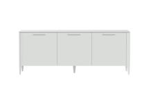 Тумба Ellipsefurniture Тумба Type 3 двери ширина 180 см (белый) арт. TY010301220101