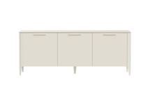 Тумба Ellipsefurniture Тумба Type 3 двери ширина 180 см (молочный) арт. TY010305220101