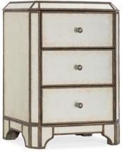 Тумба Hooker Тумба прикроватная Arabella Mirrored Nightstand арт. ZN-376228