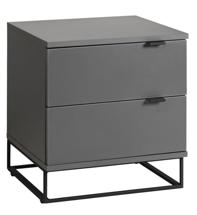 Тумба R-Home Тумба прикроватная CITY графит арт. 401050101h