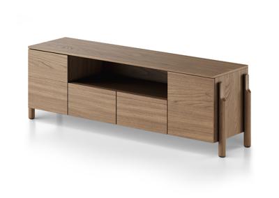 Тумба под ТВ Ellipsefurniture Тумба Basic под ТВ с нишей ширина 170 см (натуральный дуб) арт. BS01291514136