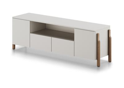 Тумба под ТВ Ellipsefurniture Тумба Basic под ТВ с нишей ширина 170 см (дымка) арт. BS01500213536