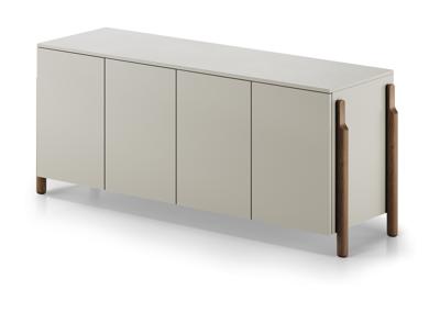 Тумба под ТВ Ellipsefurniture Тумба Basic 4 двери ширина 170 см (серо-бежевый) арт. BS01490210036