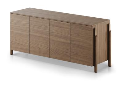 Тумба под ТВ Ellipsefurniture Тумба Basic 4 двери ширина 170 см (натуральный дуб) арт. BS01491514136