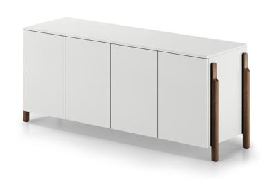 Тумба под ТВ Ellipsefurniture Тумба Basic 4 двери ширина 170 см (белый) арт. BS01490200136