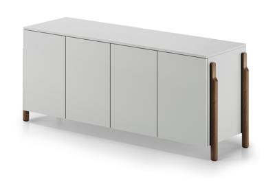Тумба под ТВ Ellipsefurniture Тумба Basic 4 двери ширина 170 см (светло-серый) арт. BS01490209936