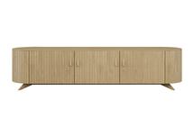 Тумба под ТВ Ellipsefurniture Тумба под ТВ Eclipse (натуральный дуб, светло-розовый) арт. PC010103080101