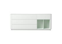 Тумба под ТВ Ellipsefurniture Тумба Tammi 4 ящика 2 полки ширина 180 см (белый) арт. TM010201090101