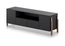 Тумба под ТВ Ellipsefurniture Тумба Basic под ТВ с нишей ширина 170 см (черный) арт. BS01500210236