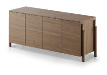 Тумба под ТВ Ellipsefurniture Тумба Basic 4 двери ширина 170 см (натуральный дуб) арт. BS01491514136