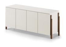 Тумба под ТВ Ellipsefurniture Тумба Basic 4 двери ширина 170 см (молочный) арт. BS01490200236
