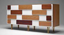 Тумба под ТВ Molteni&C Chest of drawers D.655.1 D.655.2linea