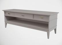 Тумба под TV Wonderwood арт. M 8-03 жемчужно-серый
