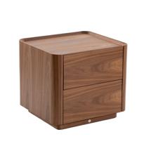 Тумбочка Angel Cerda Прикроватная тумбочка 7165/MB2316NS из орехового дерева с подсветкой арт. 204366