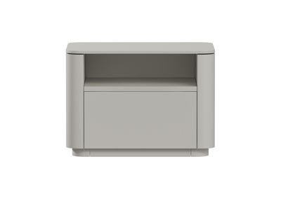 Тумбочка Ellipsefurniture Тумба прикроватная Tammi 1 полка 1 ящик ширина 50 см (серо-бежевый) арт. TM010202260101