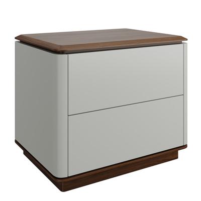 Тумбочка MOD INTERIORS Прикроватная тумбочка ALTEA арт. MDI.BST.ALT.24, арт. CP2308H7-V36F/RAL9002 bed side table