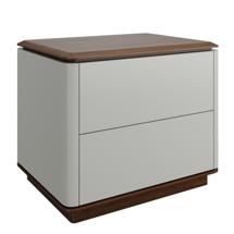 Тумбочка MOD INTERIORS Прикроватная тумбочка ALTEA арт. MDI.BST.ALT.24, арт. CP2308H7-V36F/RAL9002 bed side table