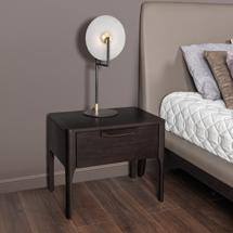 Тумбочка MOD INTERIORS Прикроватная тумбочка RONDA арт. MDI.BST.RD.130, арт. CP1806H10-V36W1 bedside table