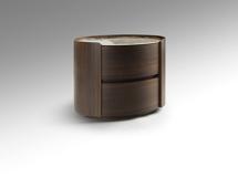 Тумбочка Schuller Enoc Прикроватная тумбочка темный дуб арт. 465815