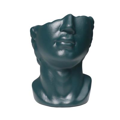 Ваза AksHome Ваза керамическая DIONIS, лазурный, 14*16,5*19,5см арт. ZN-381592