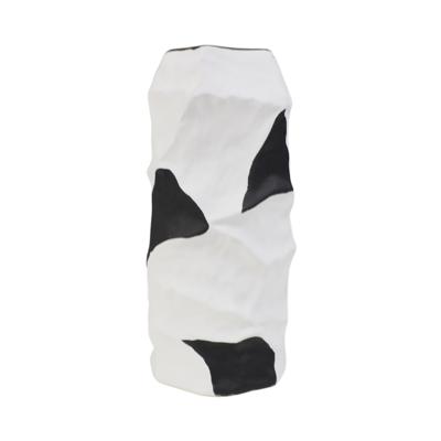 Ваза AksHome Ваза керамическая VULCAN, белый, 12*12*25см арт. ZN-381594