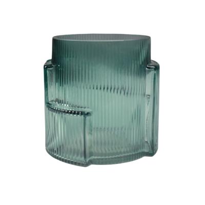 Ваза AksHome Ваза стеклянная CASH, зеленый, 15*15см арт. ZN-381568