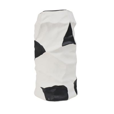 Ваза AksHome Ваза керамическая VULCAN, белый, 10.5*10*20см арт. ZN-381586