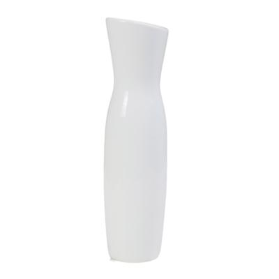 Ваза AksHome Ваза керамическая ASIA, белый, 7.5*7.5*29.5см арт. ZN-381556