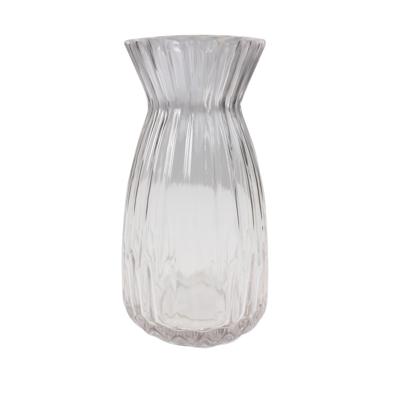 Ваза AksHome Ваза стеклянная BOW, прозрачный, 9*20см арт. ZN-381566