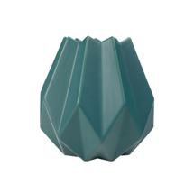 Ваза AksHome Ваза керамическая SHERY, зеленый, 13*13см арт. ZN-381569