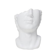 Ваза AksHome Ваза керамическая DIONIS, белый, 14*16,5*19,5см арт. ZN-381591