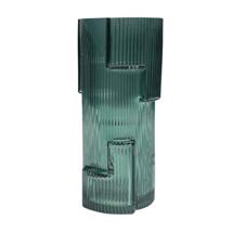 Ваза AksHome Ваза стеклянная CASH, зеленый, 10*20см арт. ZN-381563