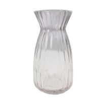 Ваза AksHome Ваза стеклянная BOW, прозрачный, 9*20см арт. ZN-381566