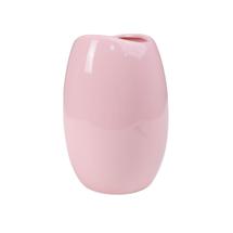 Ваза AksHome Ваза керамическая GHOST, розовый, 12,5*12,5*18,5см арт. ZN-381565