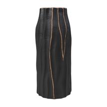 Ваза AksHome Ваза керамическая WOOD, черный, 11,5*11,5*27,5см арт. ZN-381606