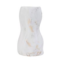 Ваза AksHome Ваза керамическая RISA, белый, 14.5*10.5*25см арт. ZN-381602