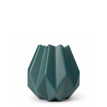 Ваза AksHome Ваза керамическая SHERY, зеленый, 13*13см арт. ZN-381569