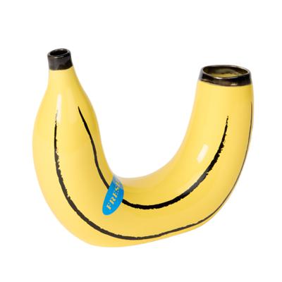 Ваза Doiy Ваза для цветов banana, 19 см, желтая арт. DYVABANYE