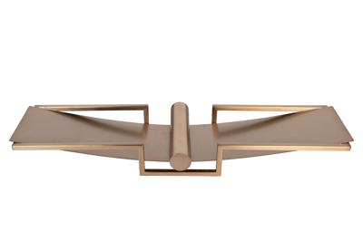 Ваза Garda Decor 58DB-18309 Декоративная ваза, цвет матовая бронза 61,5*18,6*8,3см арт. 58DB-18309