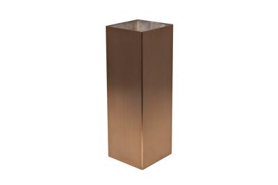 Ваза Garda Decor 58DB-18002 Ваза нерж.ст/мат.бронза 10*10*30см арт. 58DB-18002