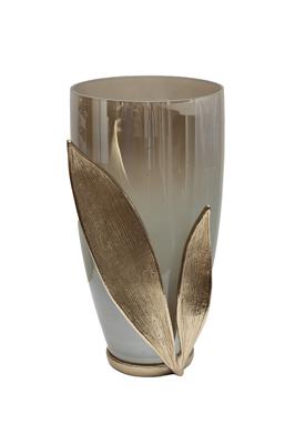 Ваза Garda Decor 69-22754 Ваза декор.стеклянная "Флора (Flora)" 24*22,5*37,8см арт. 69-22754