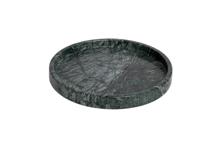 Ваза Garda Decor 55RD3288 Поднос мраморный цвет малахитовый d30*3см арт. 55RD3288