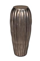 Ваза Garda Decor 71PN-51758 Ваза стекл. чёрный оникс d15,5*h47см арт. 71PN-51758