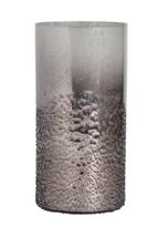 Ваза Garda Decor 71PN-52206 Ваза стекл. серо-золотистая 25*13*13см арт. 71PN-52206