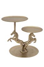 Ваза Garda Decor 69-21012 Подставка для закусок "Лошади (Horses)" металл. 39,5*30*35см арт. 69-21012