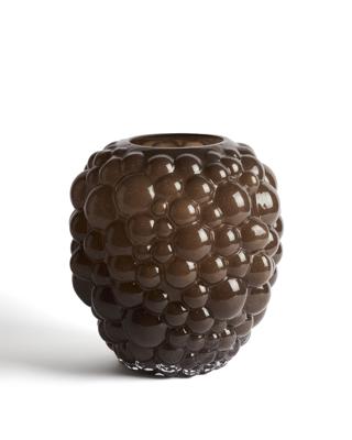 Ваза La Forma (ех Julia Grup) Ваза Mure из коричневого стекла, 30 см арт. 482618
