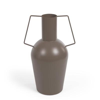 Ваза La Forma (ех Julia Grup) Ваза Bellabel из темно-коричневого металла 43 см арт. 109392